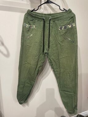 Olive Green Joggers